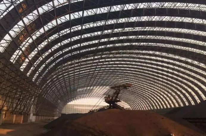 根河概述原料场封闭技术的特点和类型